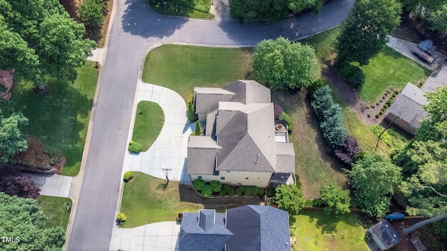 drone / aerial view