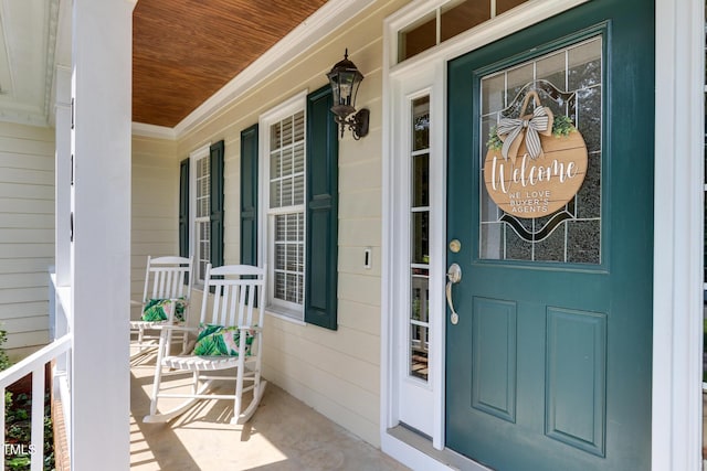 119 Marykirk Pl, Garner, NC 27529 - view of exterior entry featuring covered porch