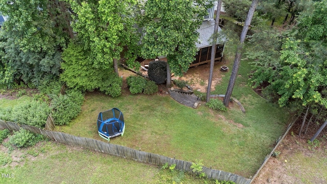 aerial view of property's location