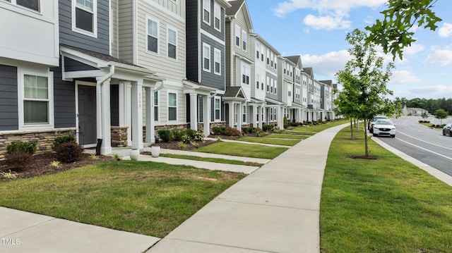 6352 Perry Creek Rd, Raleigh, NC 27616 - view of community featuring a residential view and a lawn