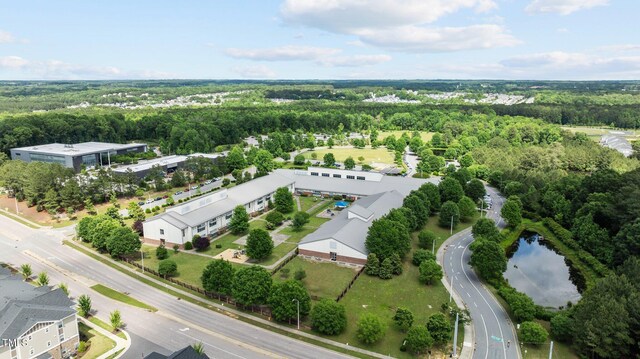 6352 Perry Creek Rd, Raleigh, NC 27616 - aerial view of a heavily wooded area
