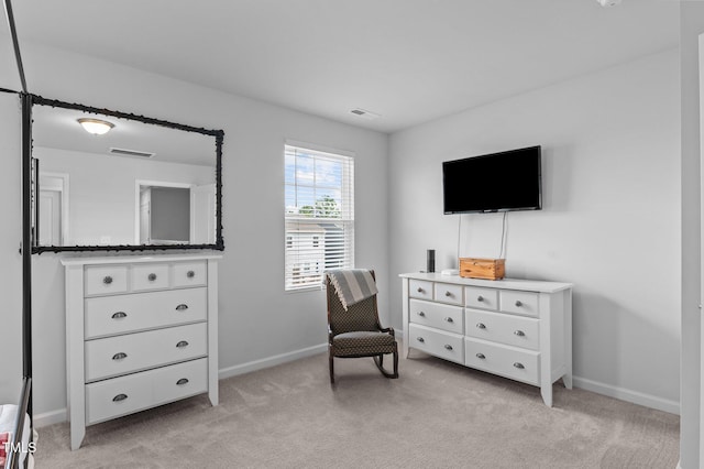 6352 Perry Creek Rd, Raleigh, NC 27616 - sitting room with light carpet and baseboards
