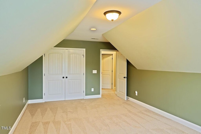 337 Shadowdale Ln, Rolesville, NC 27571 - additional living space with lofted ceiling, carpet flooring, and baseboards