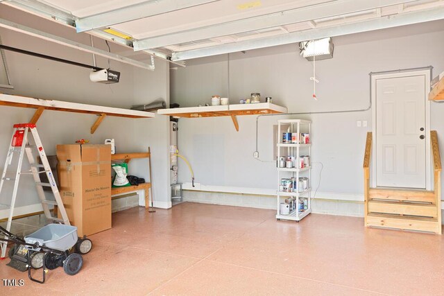 337 Shadowdale Ln, Rolesville, NC 27571 - garage with a garage door opener