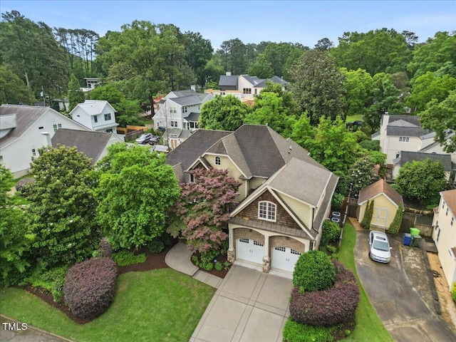 2507 Mayview Rd, Raleigh, NC 27607 - aerial view of residential area