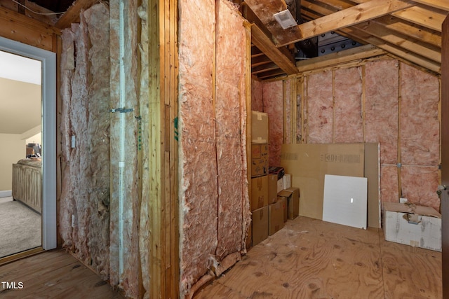 view of storage
