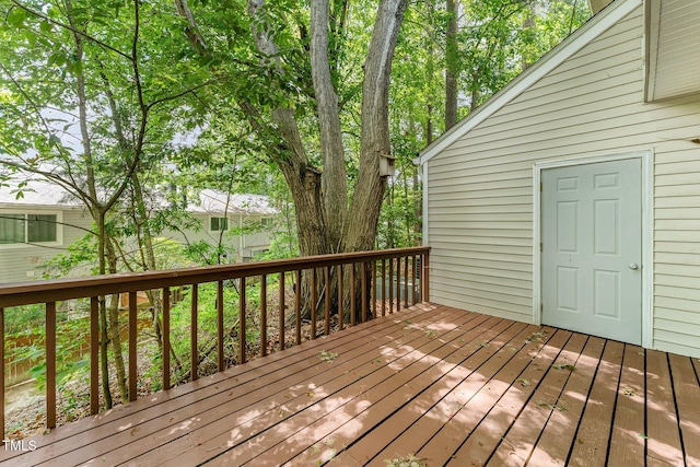 view of deck