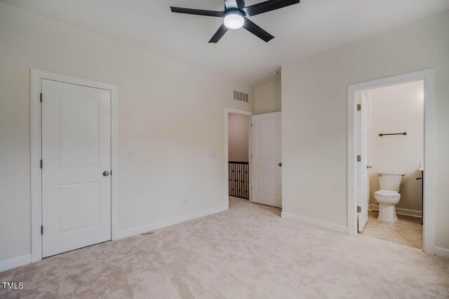 361 Anterbury Dr, Apex, NC 27502 - unfurnished bedroom featuring carpet, baseboards, and connected bathroom