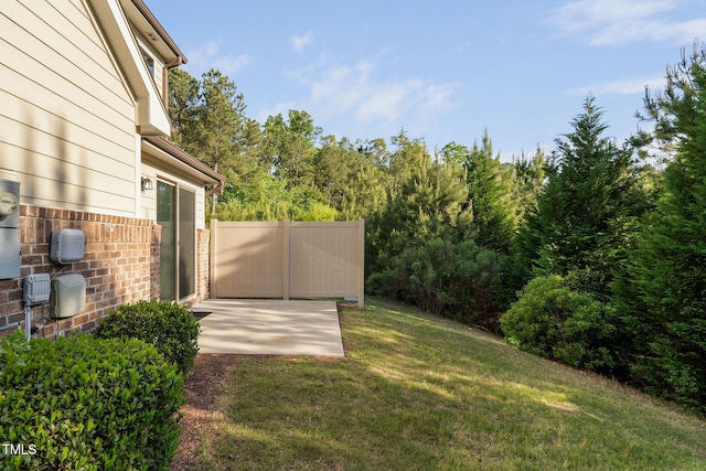 310 Alamosa Pl, Cary, NC 27519 - view of yard featuring a patio area