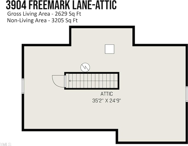 3904 Freemark Ln, Fuquay Varina, NC 27526 - view of home floor plan