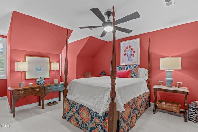 1813 Carrington Dr, Raleigh, NC 27615 - carpeted bedroom with ceiling fan