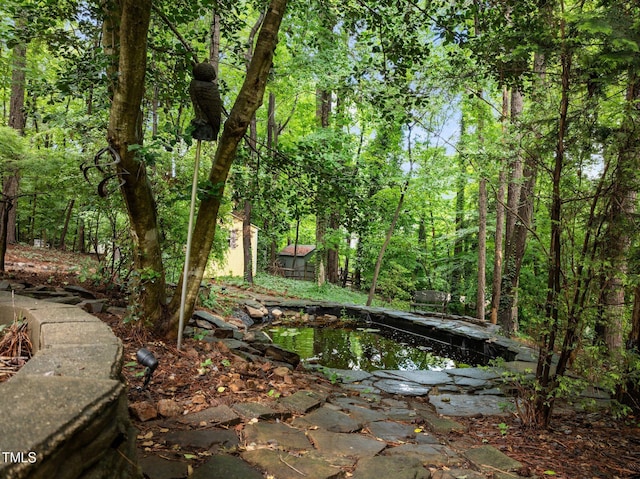 1706 Rangecrest Rd, Raleigh, NC 27612 - view of yard