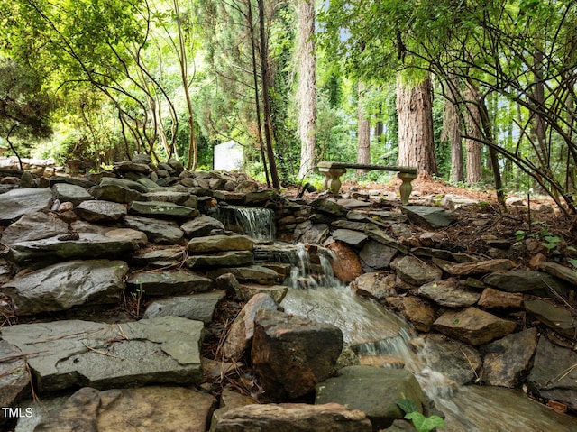 1706 Rangecrest Rd, Raleigh, NC 27612 - view of tree filled area