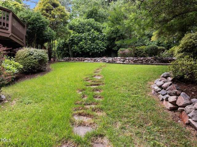 1706 Rangecrest Rd, Raleigh, NC 27612 - view of grassy yard
