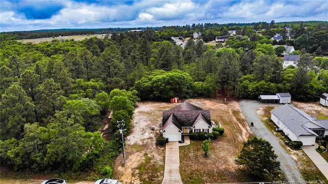 2068 Tingen Rd, Broadway, NC 27505 - view from above of property featuring a forest