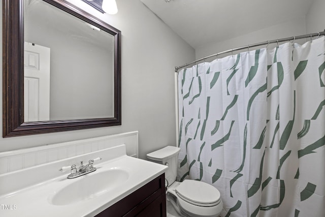 4631 Timbermill Ct Unit 203, Raleigh, NC 27612 - full bath with vanity, toilet, and curtained shower