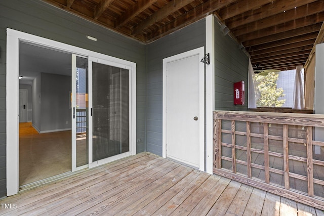 4631 Timbermill Ct Unit 203, Raleigh, NC 27612 - view of wooden terrace