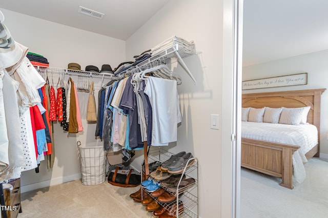 8615 Kenridge Ln, Fuquay Varina, NC 27526 - spacious closet featuring carpet flooring