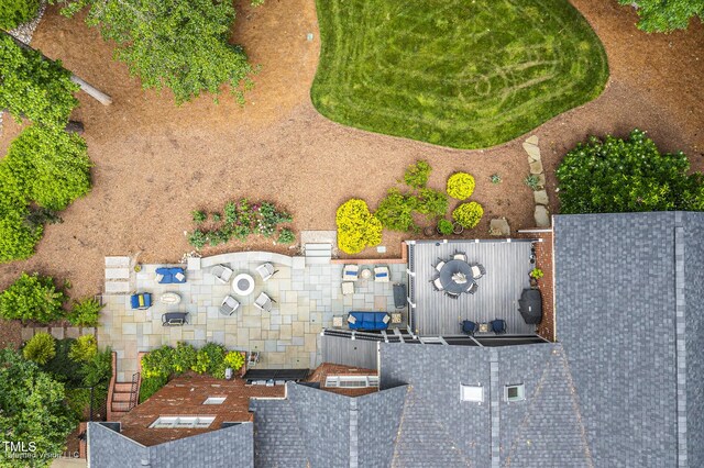 aerial view