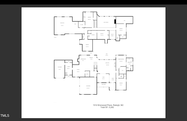 1512 Briarwood Pl, Raleigh, NC 27614 - view of room layout