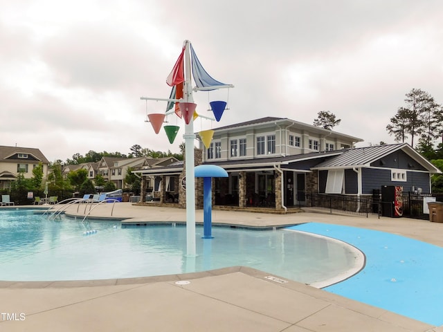 1013 Poppy Fields Ln, Wake Forest, NC 27587 - community pool with a patio