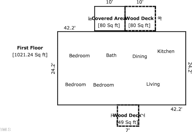 4420 W River Rd, Franklinton, NC 27525 - floor plan / room layout