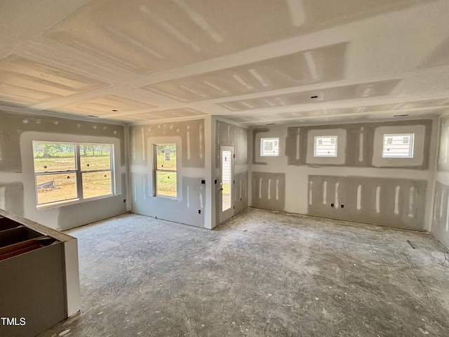 foyer entrance with plenty of natural light