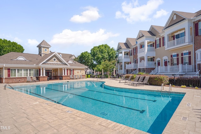 10330 Sablewood Dr Unit 104, Raleigh, NC 27617 - community pool with a patio