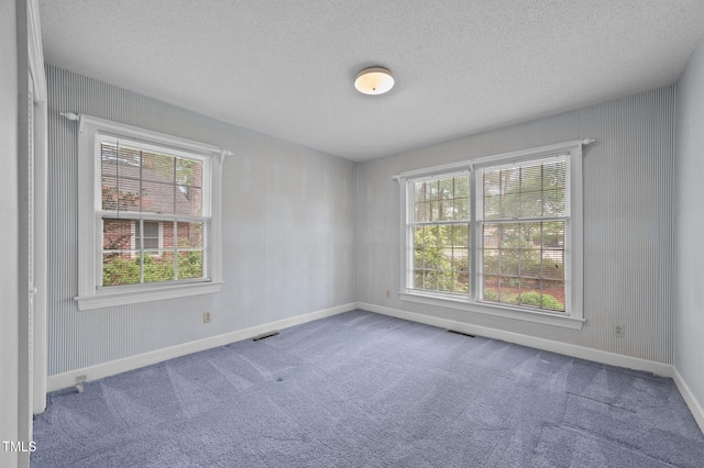 2610 N Main St, Tarboro, NC 27886 - carpeted empty room featuring baseboards and a textured ceiling