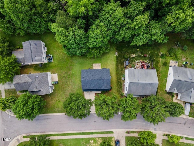 aerial view of property's location