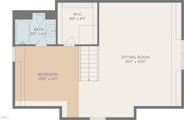 200 Cobblepoint Way, Holly Springs, NC 27540 - floor plan / room layout