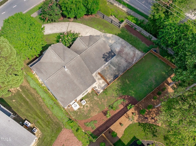 3204 Plaza Pl, Raleigh, NC 27612 - drone / aerial view