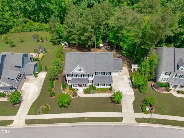 2711 Jordan Pointe Blvd, New Hill, NC 27562 - drone / aerial view