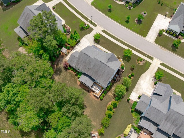 2711 Jordan Pointe Blvd, New Hill, NC 27562 - aerial view of residential area