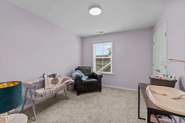 8925 Lee Brown Ridge Dr, Wake Forest, NC 27587 - living area with baseboards and carpet