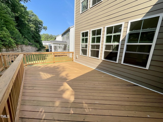 8813 Moss Glen Dr, Raleigh, NC 27617 - view of deck