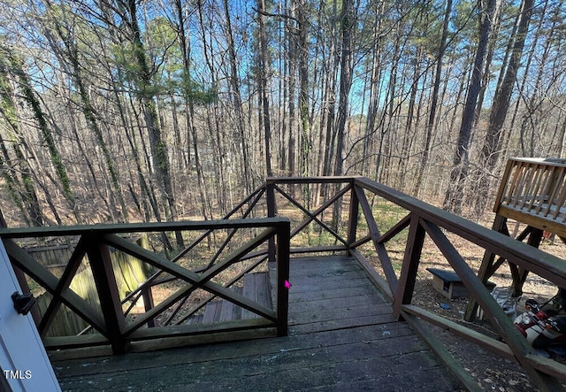 view of deck