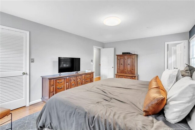 503 Charleston Pl, Fayetteville, NC 28303 - bedroom featuring wood finished floors and baseboards