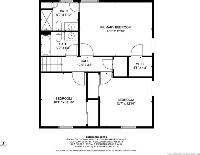 503 Charleston Pl, Fayetteville, NC 28303 - property floor plan