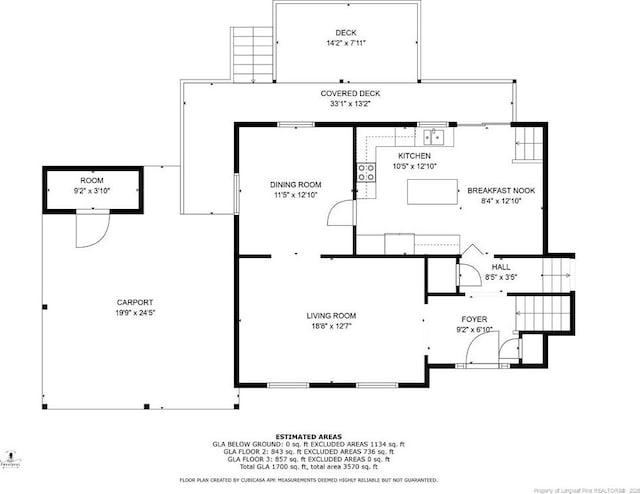 503 Charleston Pl, Fayetteville, NC 28303 - room layout