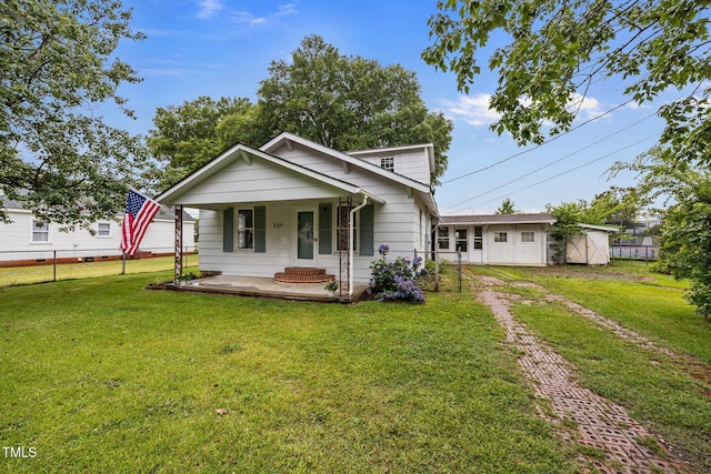 303 N Watauga Ave, Dunn, NC 28334 - view of front of property featuring a porch and driveway