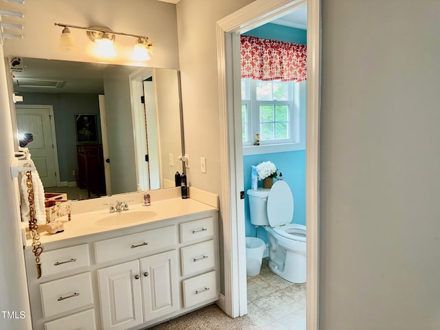 327 Beavertail Rd, Henderson, NC 27537 - bathroom featuring vanity and toilet