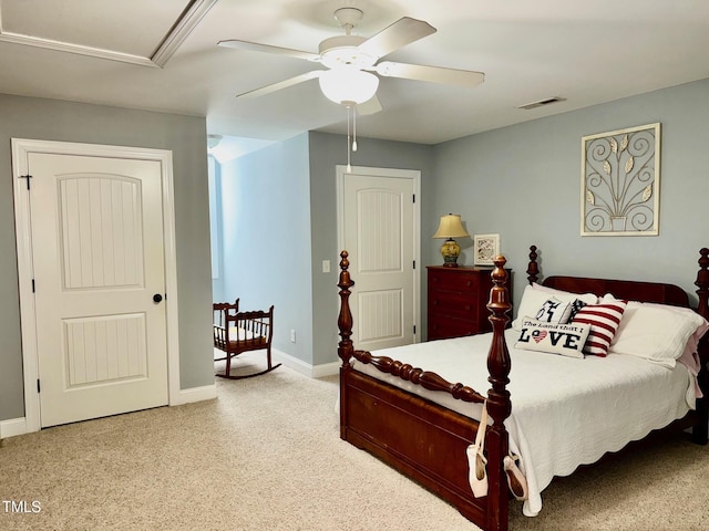 327 Beavertail Rd, Henderson, NC 27537 - bedroom with baseboards and ceiling fan