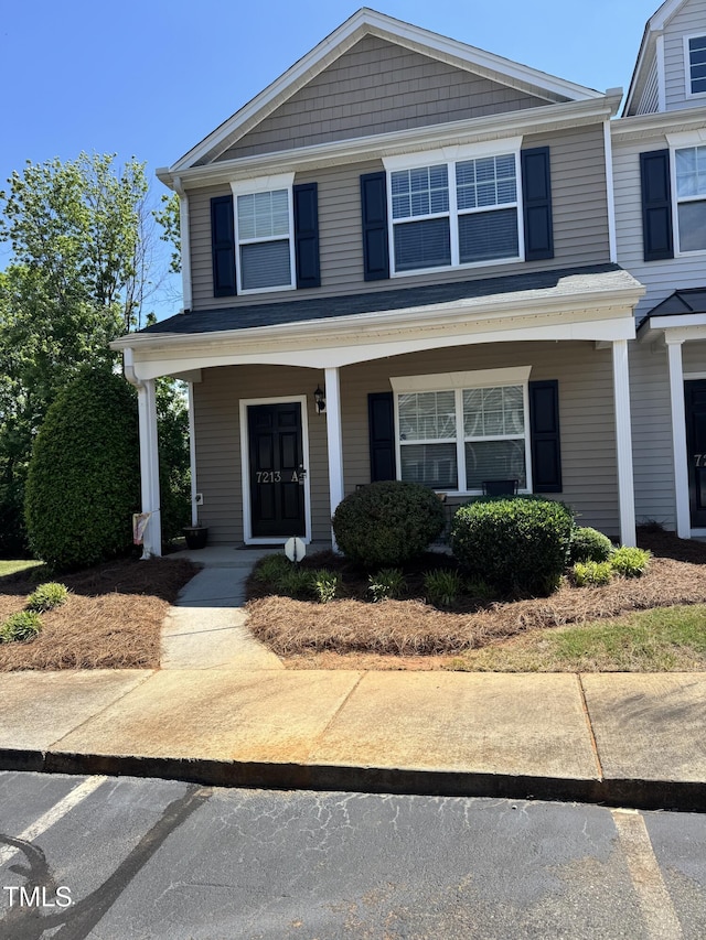 view of front of house with a porch