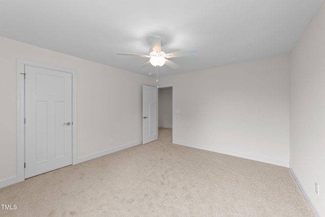 525 Allesandra Dr, Clayton, NC 27527 - empty room with carpet floors, ceiling fan, and baseboards