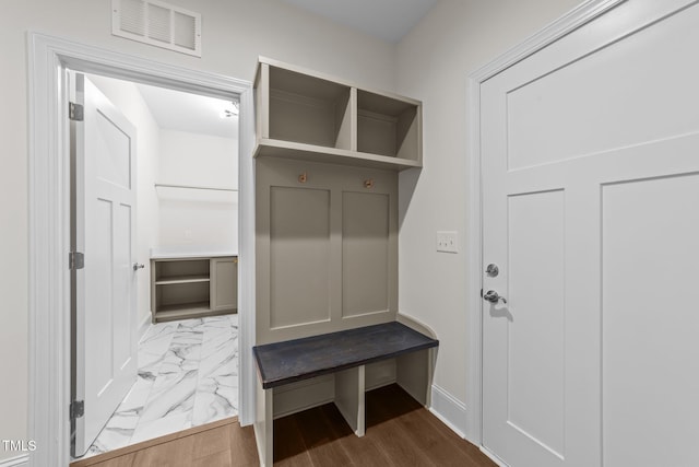 525 Allesandra Dr, Clayton, NC 27527 - mudroom featuring marble finish floors and baseboards