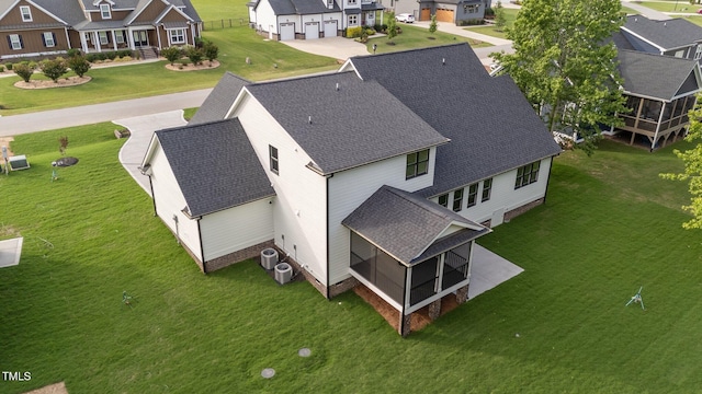 525 Allesandra Dr, Clayton, NC 27527 - aerial perspective of suburban area