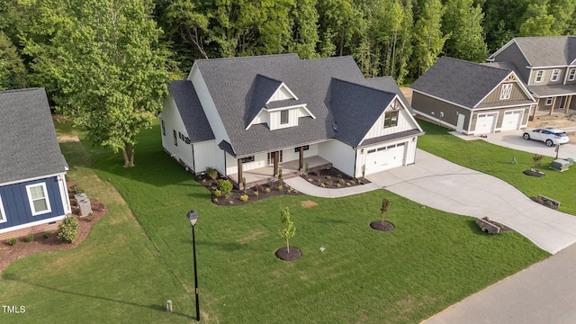 525 Allesandra Dr, Clayton, NC 27527 - aerial view of property and surrounding area