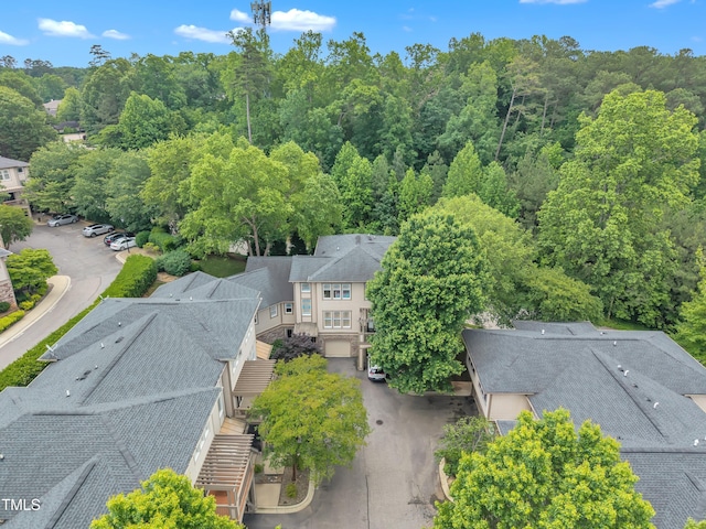 4802 Glenmist Ct, Raleigh, NC 27612 - aerial view of a forest