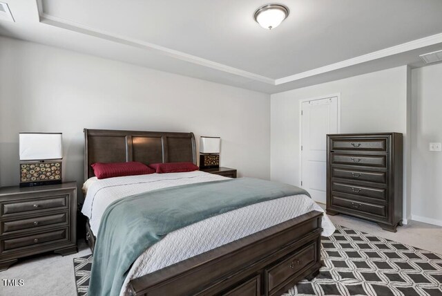 209 White Farm Dr, Wendell, NC 27591 - bedroom featuring light carpet and baseboards
